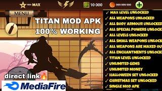 Shadow Fight 2 Mod APK, TITAN MOD APK, Unlimited Resources, MAX Level 50000 | Direct Link