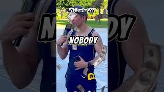 Wait what I wouldn’t do that #interview #funny #comedy #publicinterview #college #streetinterview