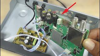 How to repair dish satellite Receiver, loss audio and video jack