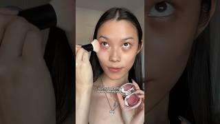 i started doing this with BLUSH?!  (how to cover dark circles FAST)