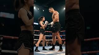 Don't underestimate the power of beautiful girl.  #kungfu #fight #boxing #ai