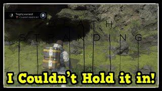 Death Stranding - I Couldn’t Hold it in! Trophy Guide (Pee outside for the first time)