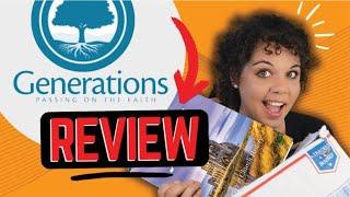 Generations Homeschool Curriculum Review and UNBOXING ️