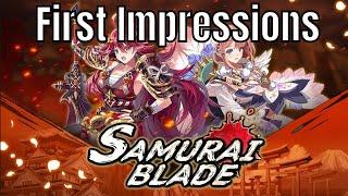 Samurai Blade: Yokai Hunting - First Impressions/Is It Legit?/This Seems Familiar