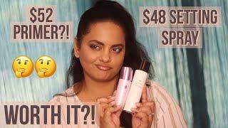 Reviewing the Tatcha Liquid Silk Canvas Primer and Hourglass Veil Soft Focus Setting Powder