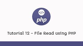 Text file read using PHP