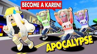 Roblox KAREN Apocalypse (Brookhaven RP Funniest Moments)