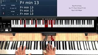 Toys R Us Song - (Piano Tutorial from the Evantubehd Toys R Us Music Video)
