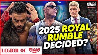 The Rock is winning the 2025 WWE Royal Rumble?