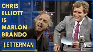 Chris Elliott Is Marlon Brando | Letterman