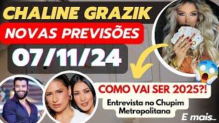 Vidente CHALINE GRAZIK Entrevista no Chupim Metropolitana com Novas Previsões #chalinegrazik