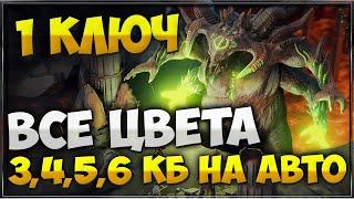 Лучший Анкил 1 ключ все КБ. Демита, Принцесса, Ловец, Армстронг, Ниндзя. Raid: shadow legends