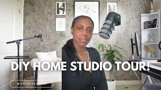 DIY Content Creator Home Studio! Video Wall, Podcast Setup!
