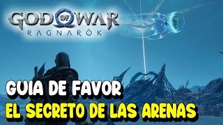 God of War Ragnarok Favor EL SECRETO DE LAS ARENAS Guía completa