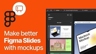 Figma Slides - Make better decks with mockups #figma #figmaplugins #figmatutorial