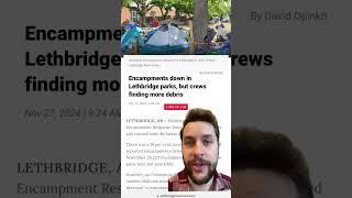Encampments up in Lethbridge but down in parks