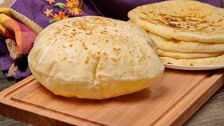 Balon lepinje ▶ Somun ▶ Bazlama ▶ Pita Flatbread ▶ Lepinje za ćevape (ENG SUB)