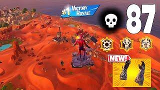 87 Elimination Solo Vs Squads "Zero Build" Gameplay Wins (Fortnite chapter 5)