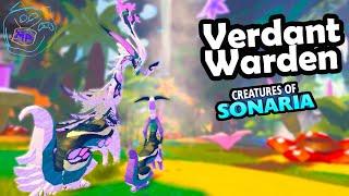 Verdant Warden showcase in creatures of sonaria roblox | Multikplayer