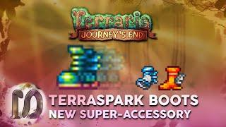 TERRARIA 1.4 JOURNEY'S END - TERRASPARK BOOTS - ULTIMATE PRE-HARDMODE SUPER  ACCESSORY + BEST BOOTS