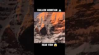 Kailash Mountain ️ Rear View  #travel #kailashmountain #mountains