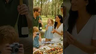 Prince Harry and kids have a picnic #picnic #cute #fun #food #yummy #drinks #foodie #foodlover #fyp