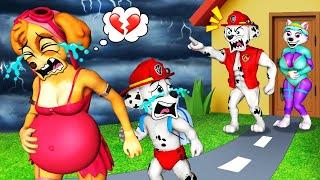 OMG! Pregnant Skye & Marshall Run Away | Please Don't Cry | So Sad Story | Paw Patrol 3D Animation