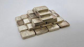 USVI Silver Ingot Stack