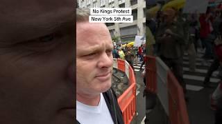 No Kings protest NYC #newyork #nyc #travelblogger #tourguide