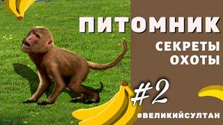 Хитрости охоты  ПИТОМНИК #2. Игра Великий Султан. Животные. Лесная Охота. Секреты