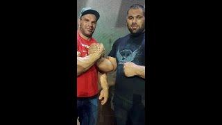 Levan Saginashvili vs Denis Cyplenkov|#armwrestling   #shorts