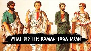 Why did ancient Rome wear uncomfortable togas