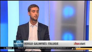 VERSLO GALIMYBĖS ITALIJOJE (2014-05-09)