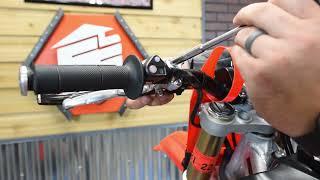 How to install the Enduro Engineering Aluminum Open Ended Moto Roost Deflector Arms 53-5120