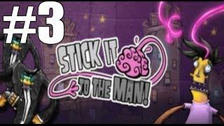 Stick It To The Man Walkthrough Part 3 Chapters 4 No Commentary Gameplay Lets Play Review