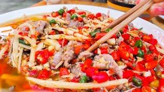 CHINESE Street Food Tour DEEP in Sichuan, CHINA - SPICY & INCREDIBLE STREET FOOD ADVENTURE!