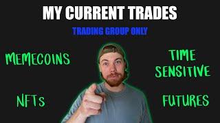 MARKET UPDATE 10/09/24 | CURRENT TRADES | GREENY'S TRADING GROUP