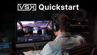 VSX 5.0 Quick Start Guide