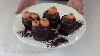 How to make easy Pumpkin Cupcakes | Anna Eden | The Classic Cupcake Co