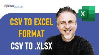 Convert CSV to Excel Format | Convert CSV to Excel | CSV to XLSX | CSV Import to Excel