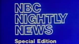 NBC Network - NBC Nightly News - Special Edition (Complete Network Broadcast, 11/20/1977) 