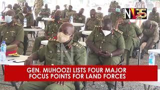 Gen. Muhoozi lists four major focus points for land forces