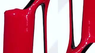 ASMR Visual - Very High Heels  - Asia Red walking - Try on haul - Fashion 2020 model - FHX project