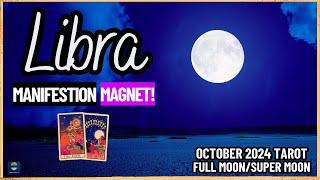 LIBRA️ “You’re A Magnet For Your Manifestations!” 1010| Supermoon Libra Tarot Reading