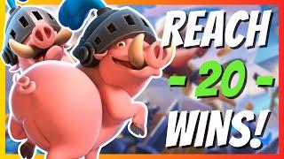 MY *FAVORITE* DECK FOR THE 20 WIN CHALLENGE! | Clash Royale