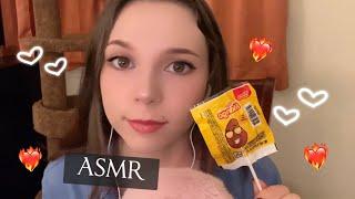 ASMR  Vero Mango Lollipop Eating ┊ Mouth Sounds, Eating Sounds, Some Crinkles, No Talking