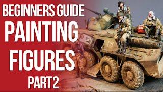 How to paint Figures  Pt2 Uniforms and Kit- Beginners/Intermediate Guide