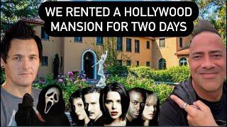 WE RENTED A HOLLYWOOD MANSION For SCREAM 3 and Halloween Filming Locations | SCREAM 3 Version