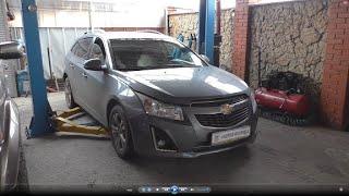 Как ходит заваренный теплообменник на Chevrolet Cruze 1,8 Шевроле Круз 2015 года