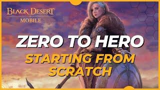 Black Desert Mobile: Starting BDM From Scratch (2023) - Zero To Hero